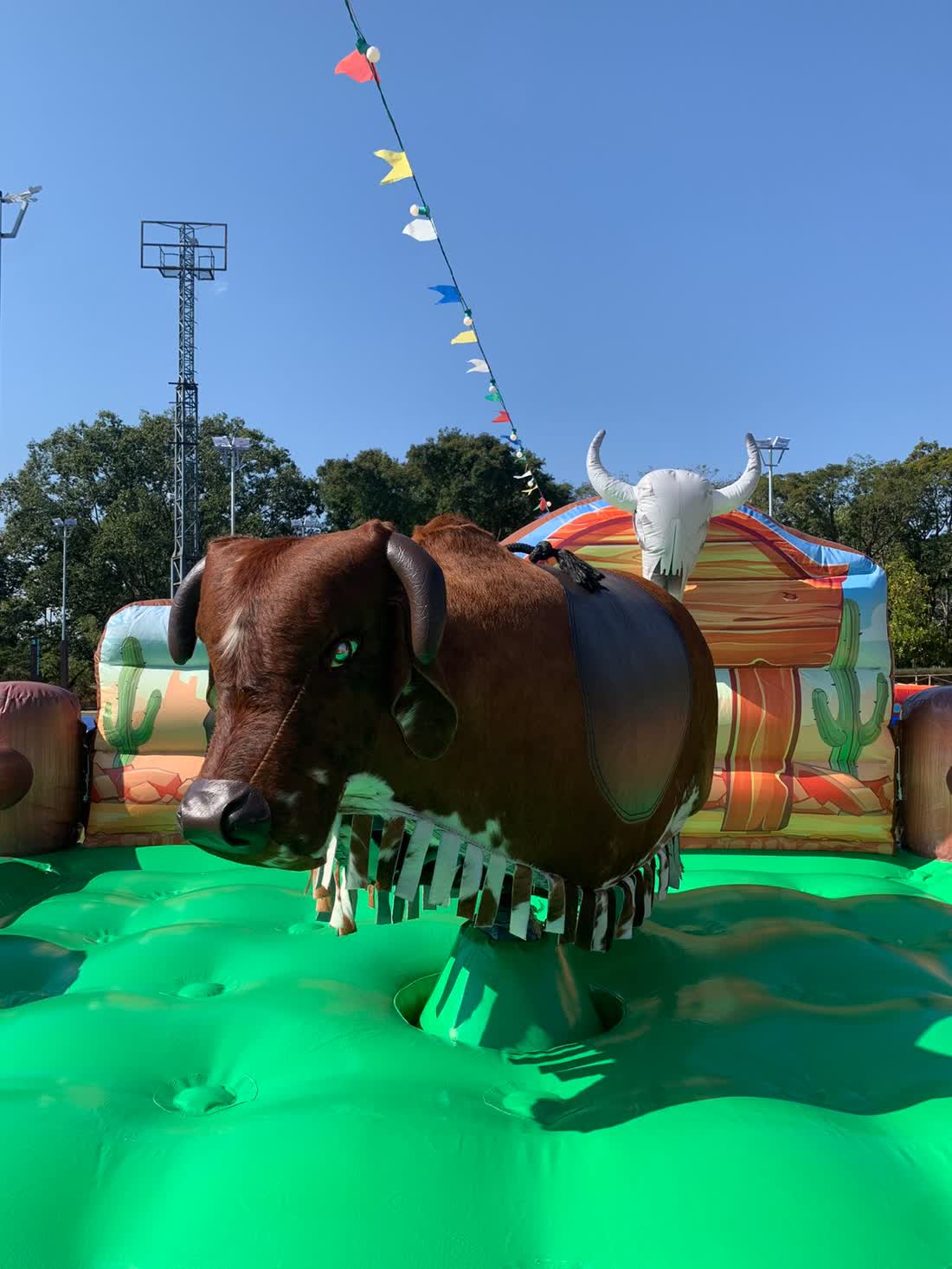 Touro Mecânico em evento